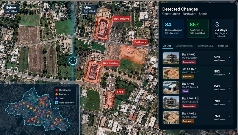 Drishti: GIS & AEC Satellite Intelligence
