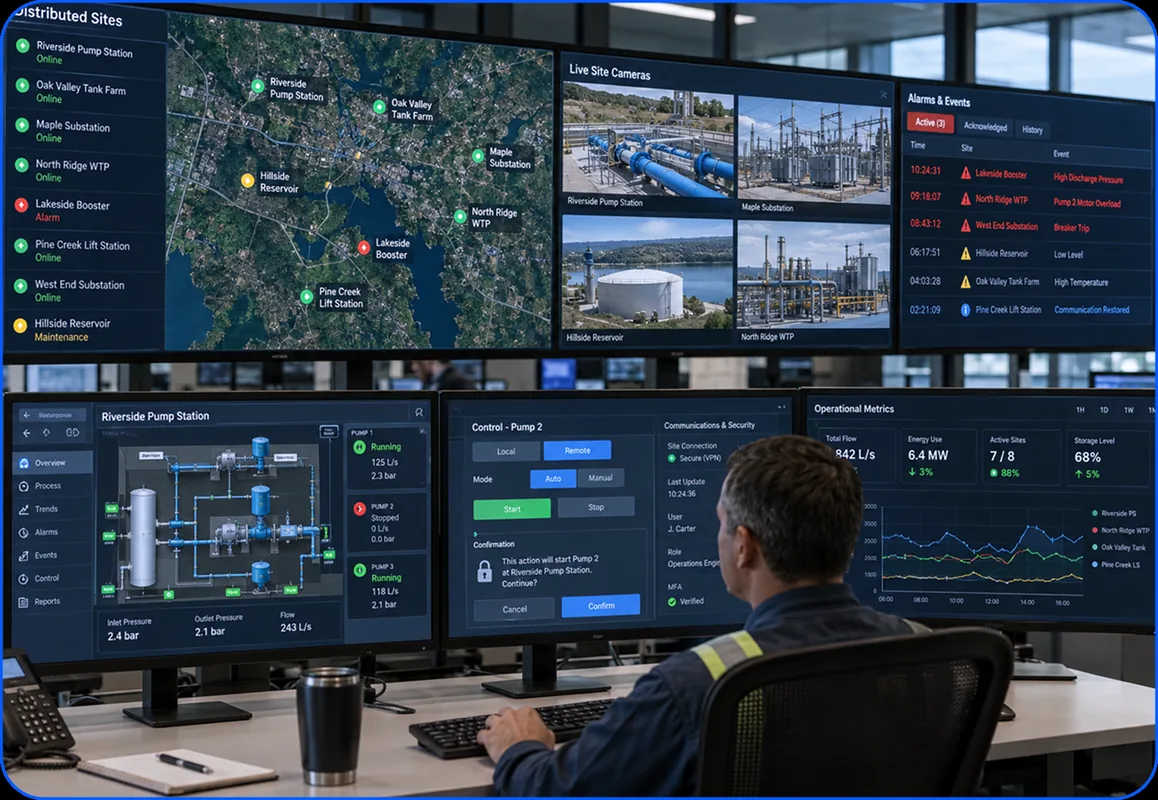 Remote monitoring & control